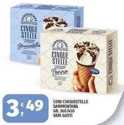 Vivo Supermercati Coni Cinque Stelle Sammontana offerta