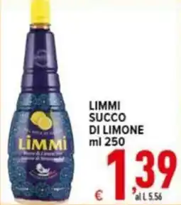 Iper Triscount Limmi succo di limone offerta
