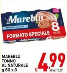 Iper Triscount Mareblu tonno al naturale offerta