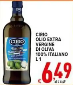 Iper Triscount Cirio olio extra vergine di oliva offerta