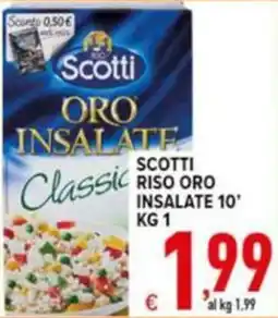 Iper Triscount Scotti Riso Oro Insalate Classic offerta