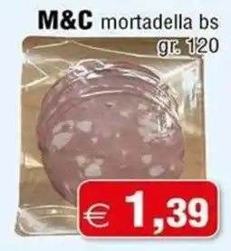 Magazzini Smart M&C mortadella bs offerta
