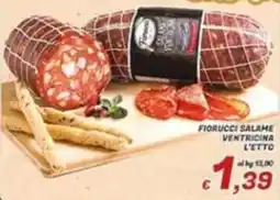 Idromarket Fiorucci salame ventricina offerta