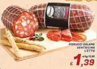 Idromarket Fiorucci salame ventricina offerta