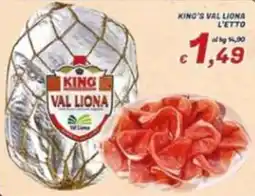 Idromarket King Val Liona offerta