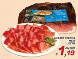 Idromarket Merano Speck 5 mesi offerta
