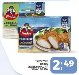 Vivo Supermercati 2 Crocche Findus Le Originali offerta