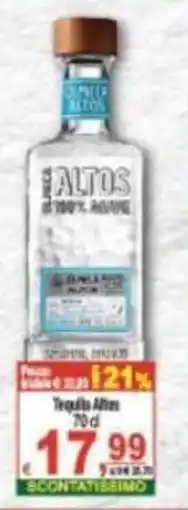 CTS Supermercati Tequila Altos offerta