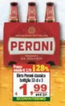 CTS Supermercati Birra Peroni classica offerta