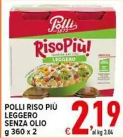 Iper Triscount Polli Riso Più Leggero Senza Olio offerta