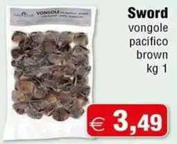 Magazzini Smart Sword vongole pacifico brown offerta