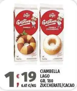 Vivo Supermercati Ciambella Lago offerta