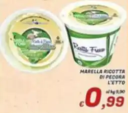Idromarket Marella Ricotta di Pecora offerta