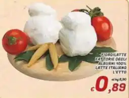 Idromarket Fior di latte fattorie degli Alburni offerta