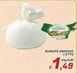 Idromarket Burrata Andriese offerta