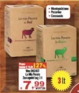 CTS Supermercati Vino DOCG La Mia Pecora offerta
