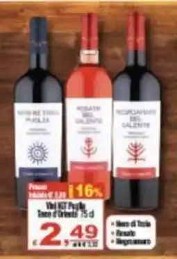 CTS Supermercati Vini del Salento offerta