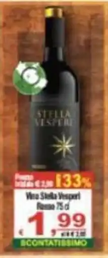 CTS Supermercati Vino Stella Vespert offerta