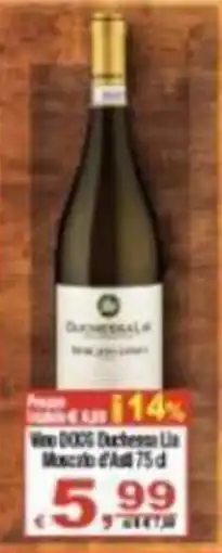 CTS Supermercati Vino DOCG Duchessa Lia offerta