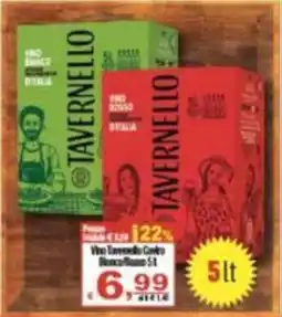 CTS Supermercati Vino Tavernello offerta