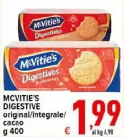 Iper Triscount McVitie's Digestives offerta