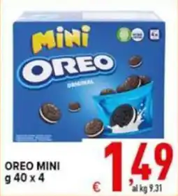 Iper Triscount Oreo mini offerta