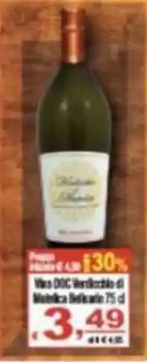 CTS Supermercati Vino DOC Verdicchio di Matelica Bellavista offerta
