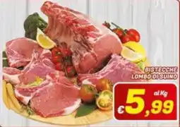 Idromarket Bistecche lombo di suino offerta