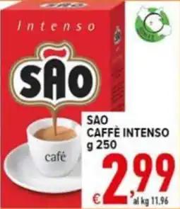 Iper Triscount SAO Caffè Intenso offerta