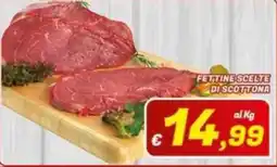 Idromarket Fettine scelte di scottona offerta