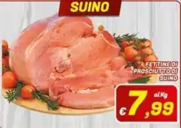 Idromarket Fettine di prosciutto di suino offerta