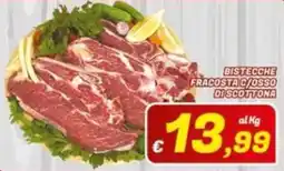 Idromarket Bistecche fracosta c/osso di scottona offerta