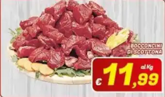 Idromarket Bocconcini di scottona offerta