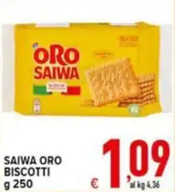 Iper Triscount Saiwa oro biscotti offerta