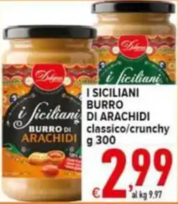 Iper Triscount I siciliani burro di arachidi offerta