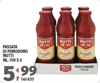 Passata di pomodoro Mutti