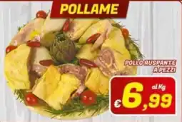 Idromarket Pollo ruspante a pezzi offerta