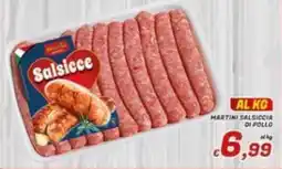 Idromarket Martini Salsiccia di Pollo offerta