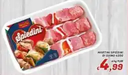 Idromarket Martini spiedini di suino offerta