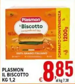 Iper Triscount Plasmon il biscotto offerta