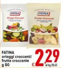 Iper Triscount Fatina ortaggi croccanti/frutta croccante offerta