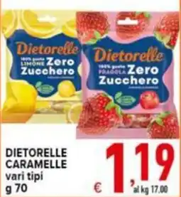 Iper Triscount Dietorelle caramelle offerta