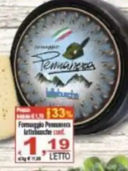 CTS Supermercati Formaggio Pennanera latticinio offerta
