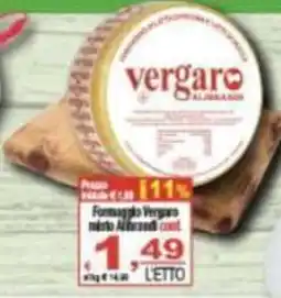 CTS Supermercati Formaggio Vergaro misto Albarani offerta