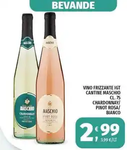 Vivo Supermercati Vino frizzante IGT Cantine Maschio offerta