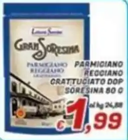 Idromarket Gran Sorezina Parmigiano Reggiano Grattugiato Dop Sorezina offerta
