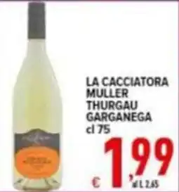 Iper Triscount La Cacciatore Muller Thurgau Garganega offerta