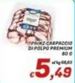 Idromarket Prinz carpaccio di polpo premium offerta