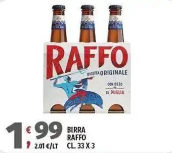 Vivo Supermercati Birra Raffo offerta