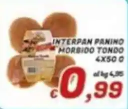 Idromarket Interpan panino morbido tondo offerta